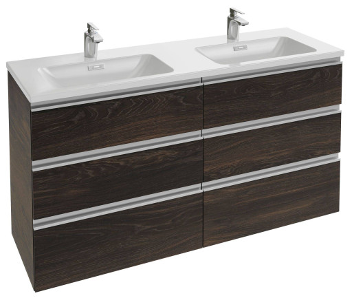 Мебель для раковины-столешницы 140 см, белый блестящий Jacob Delafon VOX EB2040-RA-N18