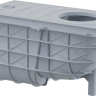 Ливнеотвод 300×155/110 мм, сток – боковой, серый Alcadrain AGV3S