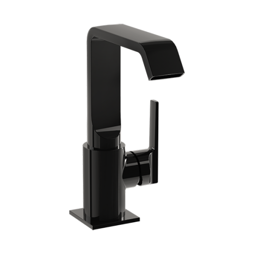 Смеситель Suit для раковины, глянцевый черный