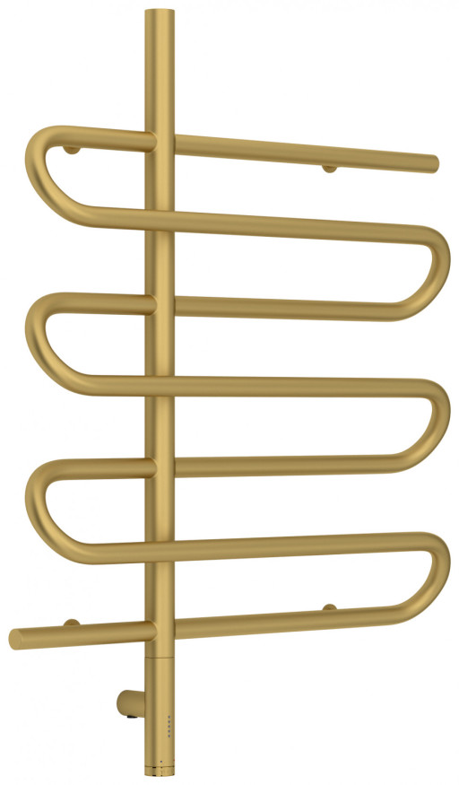Полотенцесушитель электрический Сунержа Эпатаж 3.0 800х600 МЭМ левый Матовое золото