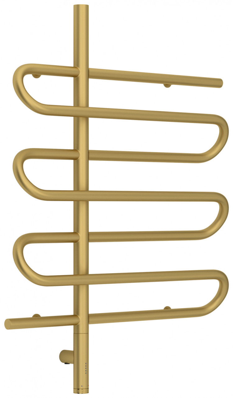 Полотенцесушитель электрический Сунержа Эпатаж 3.0 800х600 МЭМ левый Матовое золото