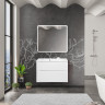 База под раковину подвесная с двумя выкатными ящиками 800x450x600 BelBagno MARINO-H60-800-2C-SO-RW-P