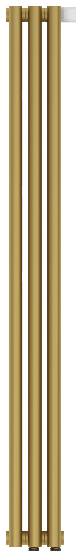 Отопительный радиатор Сунержа Эстет-11 EU50 1200х135 3 секции Матовое золото