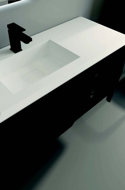 База подвесная под раковину с двумя выдвижными ящиками и одной распашной дверцей Cezares 55194