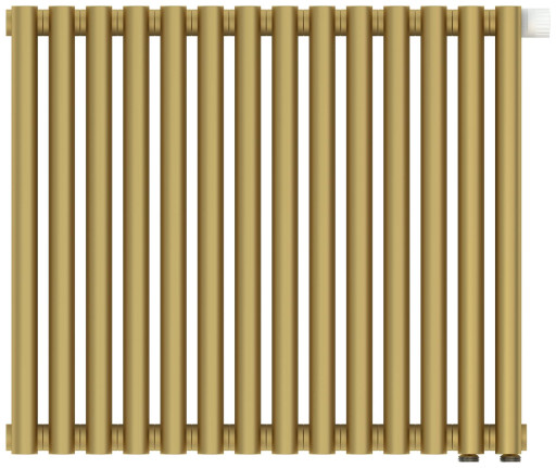 Отопительный радиатор Сунержа Эстет-11 EU50 500х630 14 секций Матовое золото