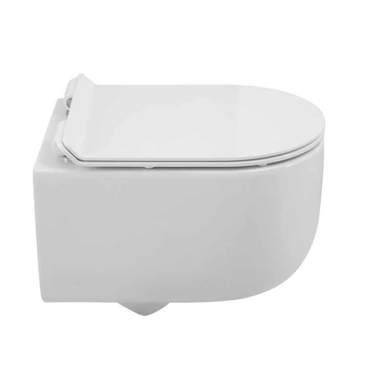 Сиденье быстросъемное дюропласт, soft close, металлическое крепление Cezares BB2111SC