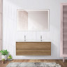 Керамическая раковина с двумя чашами 1210x460x175 BelBagno BB1200-2-ETL
