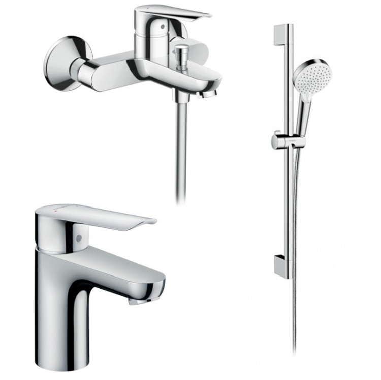 Комплект смесителей Hansgrohe SET Logis E 100 (с)