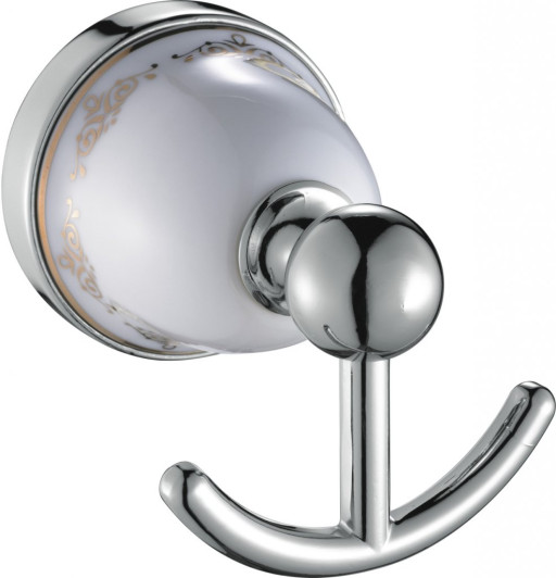 Крючок двойной подвесной Cezares AM-F-5502-Cr