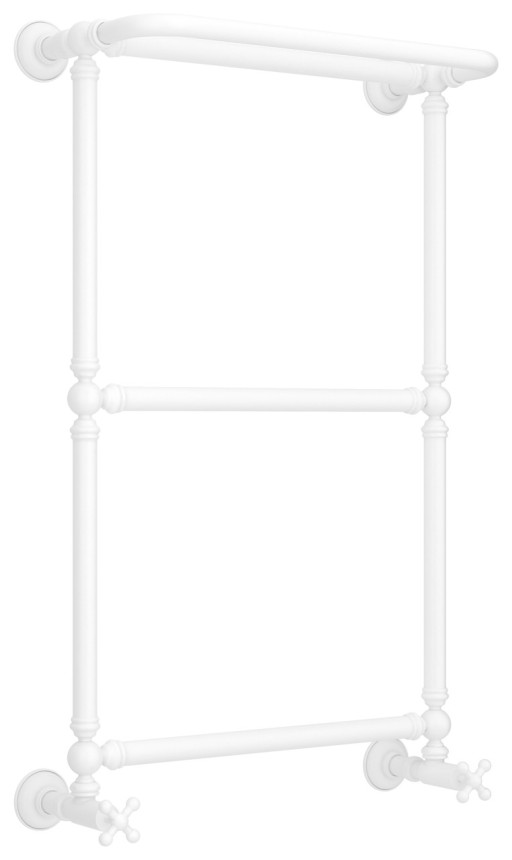 Полотенцесушитель водяной Сунержа Ренессанс 1386 860x500 Матовый белый