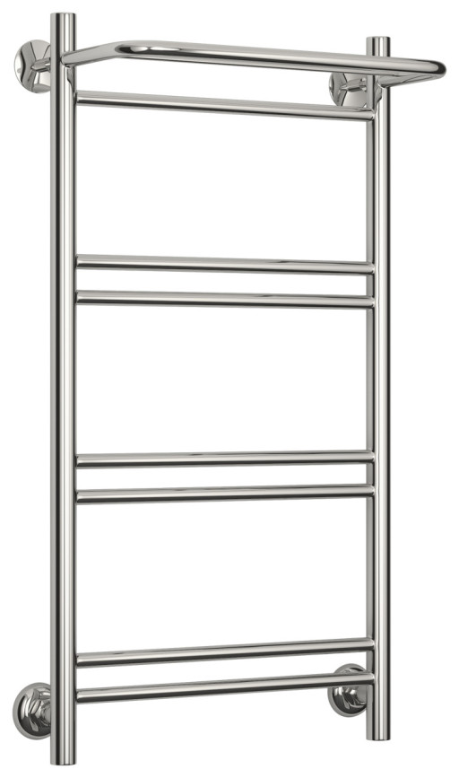Полотенцесушитель водяной Стилье Версия-Н1 800х400 (Полка+1+2+2+2) П 16 Без покрытия