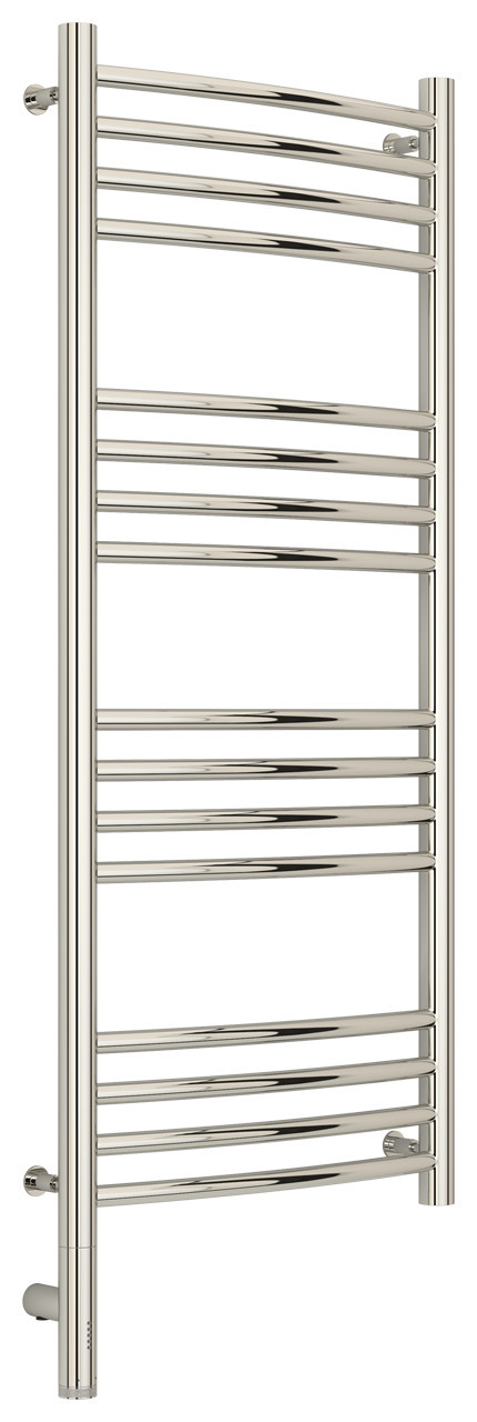 Полотенцесушитель электрический Сунержа Богема 3.0 выгнутая 1000х400 МЭМ левый Без покрытия