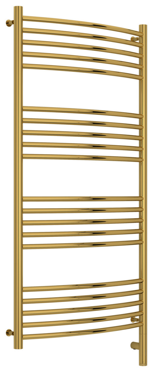 Полотенцесушитель электрический Сунержа Богема 3.0 выгнутая 1200х600 МЭМ правый Золото