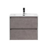 База под раковину подвесная с двумя выкатными ящиками BelBagno KRAFT-600-2C-SO-CG