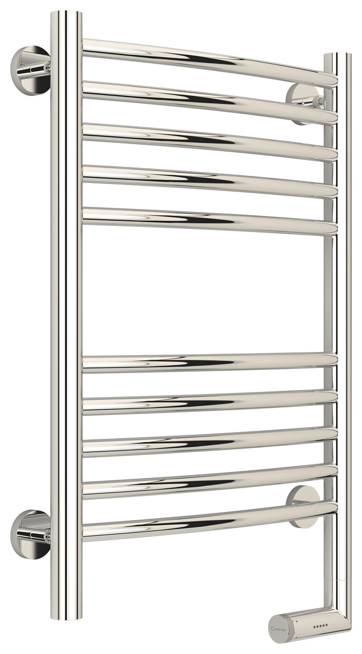 Полотенцесушитель электрический Сунержа Богема 2.0 выгнутая 600х400 МЭМ правый Без покрытия