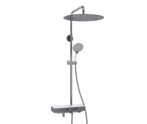WasserKRAFT A113.117.058.CH Thermo Душевой комплект с термостатическим смесителем