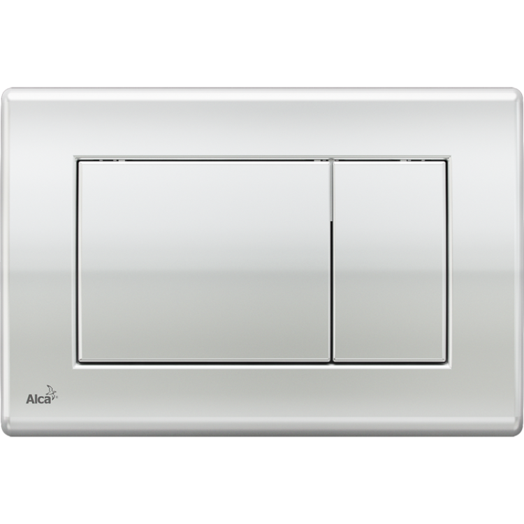 Кнопка управления для скрытых систем инсталляции, xром-глянец Alcadrain M271