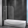 Шторка на ванну RELAX-V-11 Cezares RELAX-V-11-100/140-C-Bi