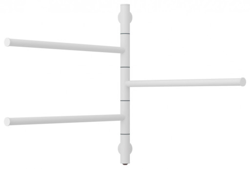 Полотенцесушитель электрический Сунержа Триада 540х585 Матовый белый