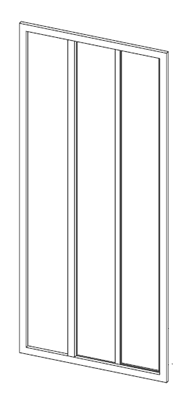 Душевая дверь в нишу Ravak Supernova ASDP3-80