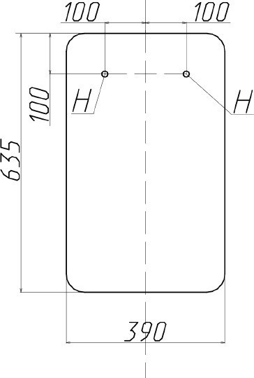 Зеркальный шкаф Velvex Bio 40