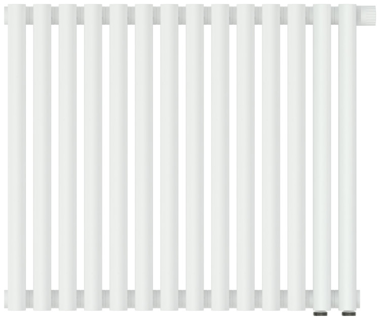 Отопительный радиатор Сунержа Эстет-11 EU50 500х630 14 секций Матовый белый