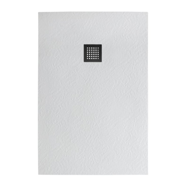 Поддон из искусственного мрамора,белый BelBagno TRAY-MR-UNO-AH-140/90-35-W-NO