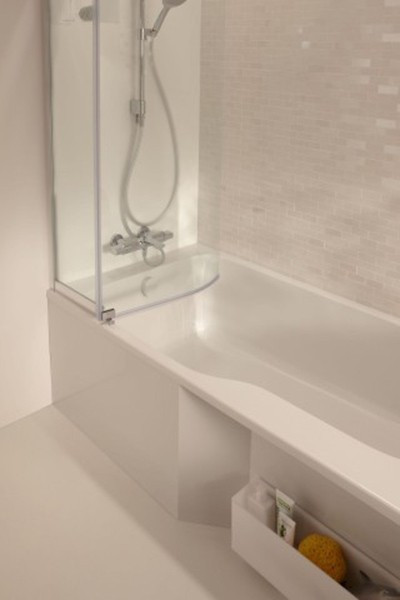 Шторка на ванну Jacob Delafon Bain Douche Malice 95x150