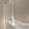 Шторка на ванну Jacob Delafon Bain Douche Malice 95x150