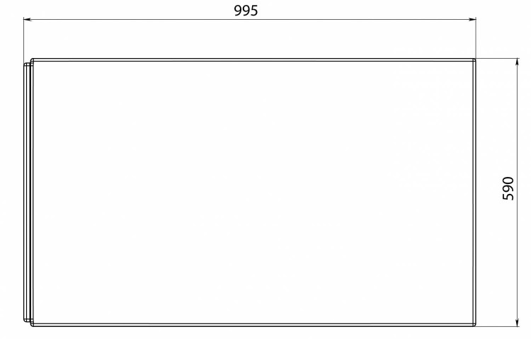 Панель 1Marka боковая Flat 100 MG L/R