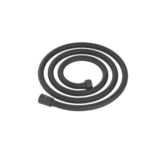 Шланг для душа 150 см нержавейка Aquatek, матовый черный AQ2105MB
