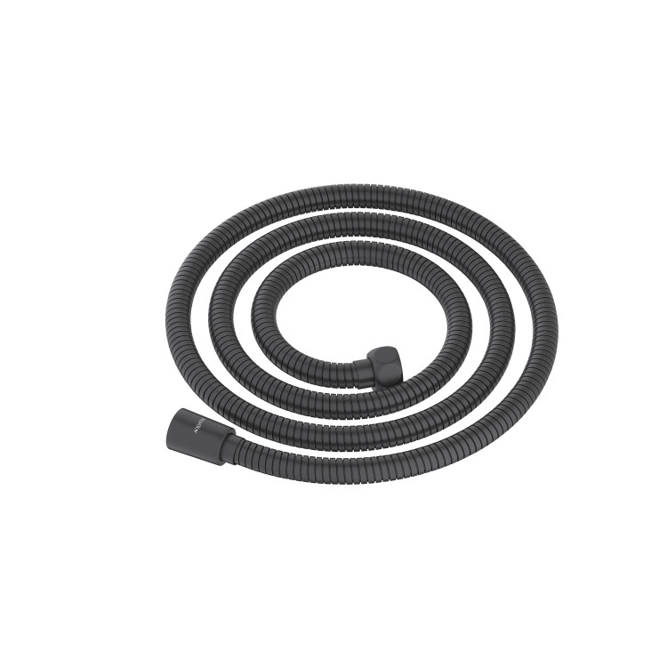 Шланг для душа 150 см нержавейка Aquatek, матовый черный AQ2105MB
