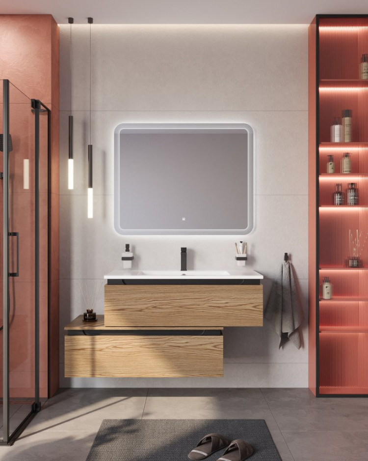 Столешница из керамогранита 1016х490x10 Cezares SLD-100/48-BO