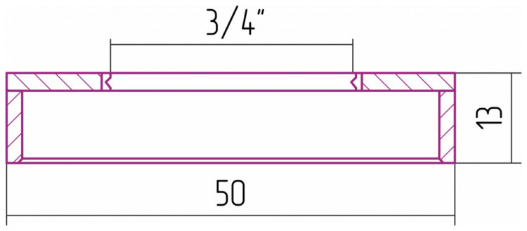 Отражатель Сунержа TUBE н/ж G 3/4