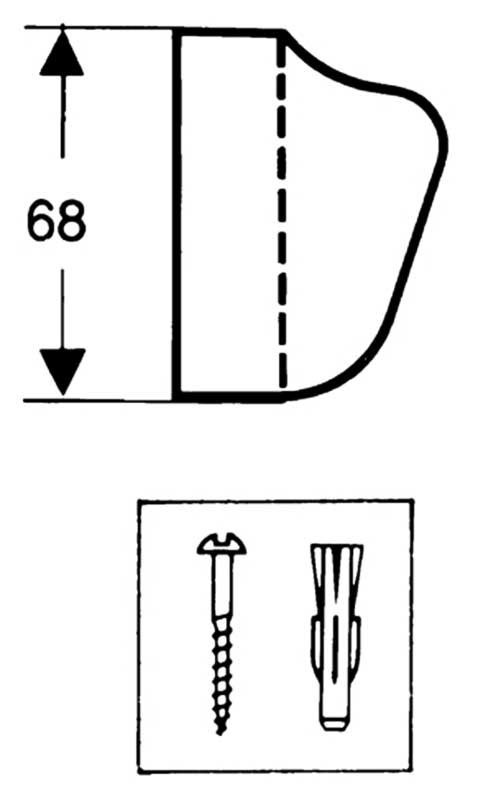 Держатель душевой лейки Hansgrohe 28321000