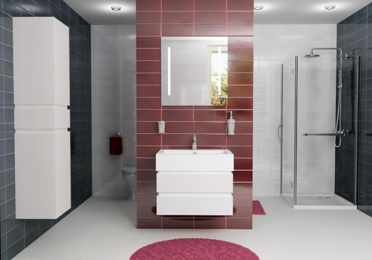 Тумба под умывальник Astra Form Рубин 90