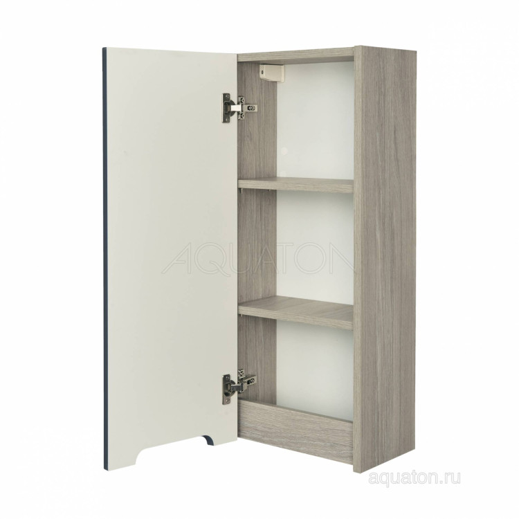 Шкафчик Aquaton Оливия грей, дуб ойстер левый 1A254703OLUGL