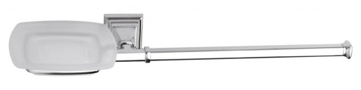 Полотенцедержатель со встроенной мыльницей подвесной ART&amp;MAX AM-G-6836S