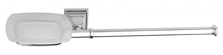 Полотенцедержатель со встроенной мыльницей подвесной ART&MAX AM-G-6836S