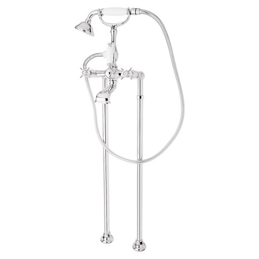 Напольный смеситель для ванны с ручным душем Cezares LORD-VDP-03/24-Bi