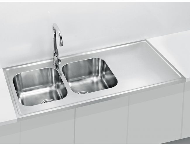 Мойка CLASSIC PRO 100 SAT-90 1200X600 в комплекте с сифоном 1130555,