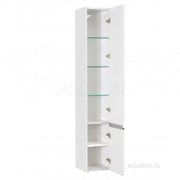 Шкаф - колонна AQUATON Капри правый белый глянец 1A230503KP01R
