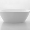 Отдельностоящая, овальная акриловая ванна без перелива BelBagno BB77-1700-W0