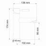 WasserKRAFT Main 4104 Смеситель для умывальника