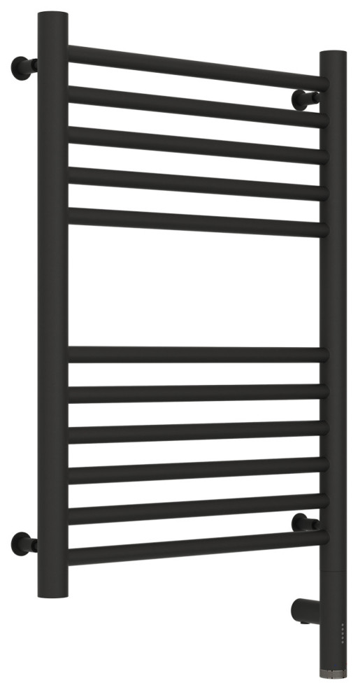 Полотенцесушитель электрический Сунержа Богема 3.0 прямая 600х400 МЭМ правый Тёмный титан муар