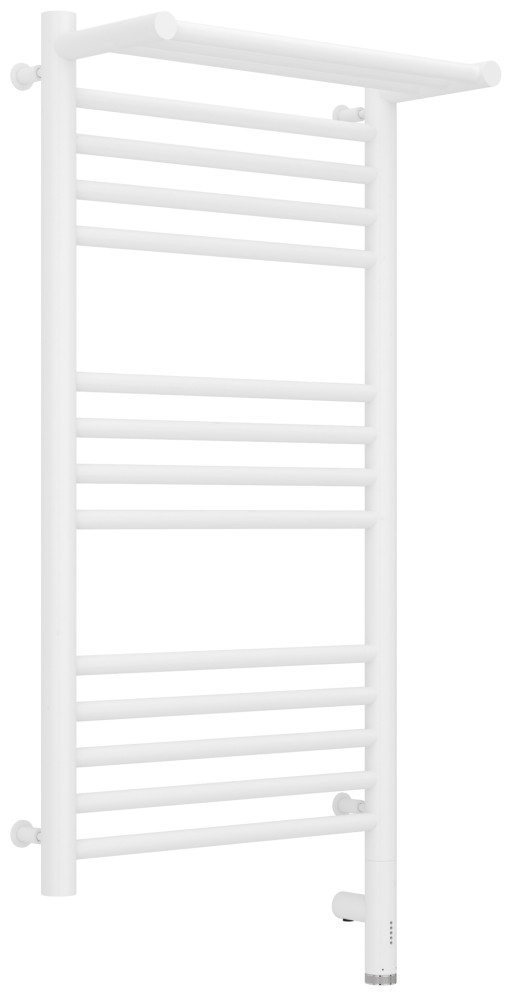 Полотенцесушитель электрический Сунержа Богема с полкой 3.0 800х400 / МЭМ правый Матовый белый