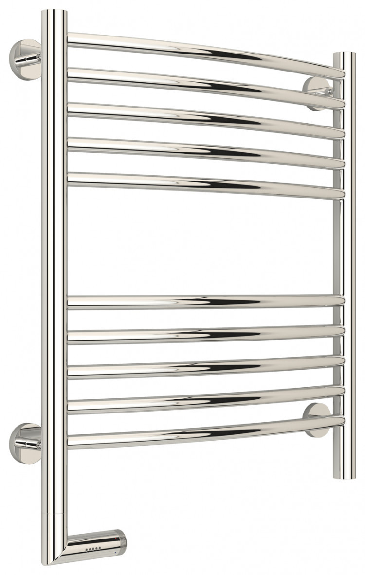 Полотенцесушитель электрический Сунержа Богема 2.0 выгнутая 600х500 МЭМ левый Без покрытия