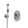 WasserKRAFT A111856 Встраиваемый комплект для биде со шлангом 100 см
