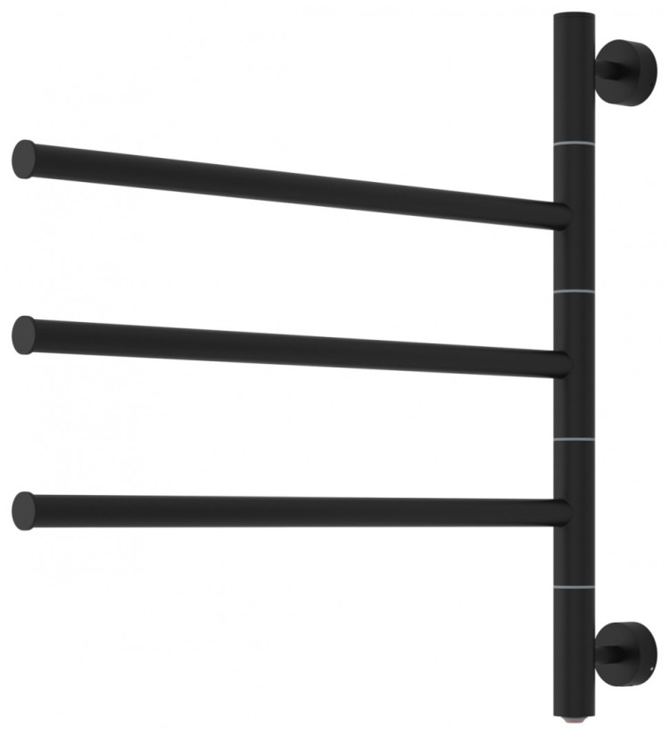 Полотенцесушитель электрический Сунержа Триада 540х585 Матовый чёрный