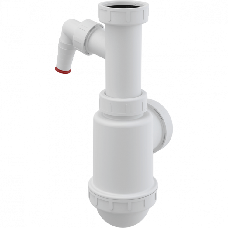 Сифон для мойки с накидной гайкой 6/4